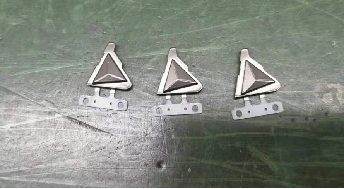 Spray painted and electroplated products